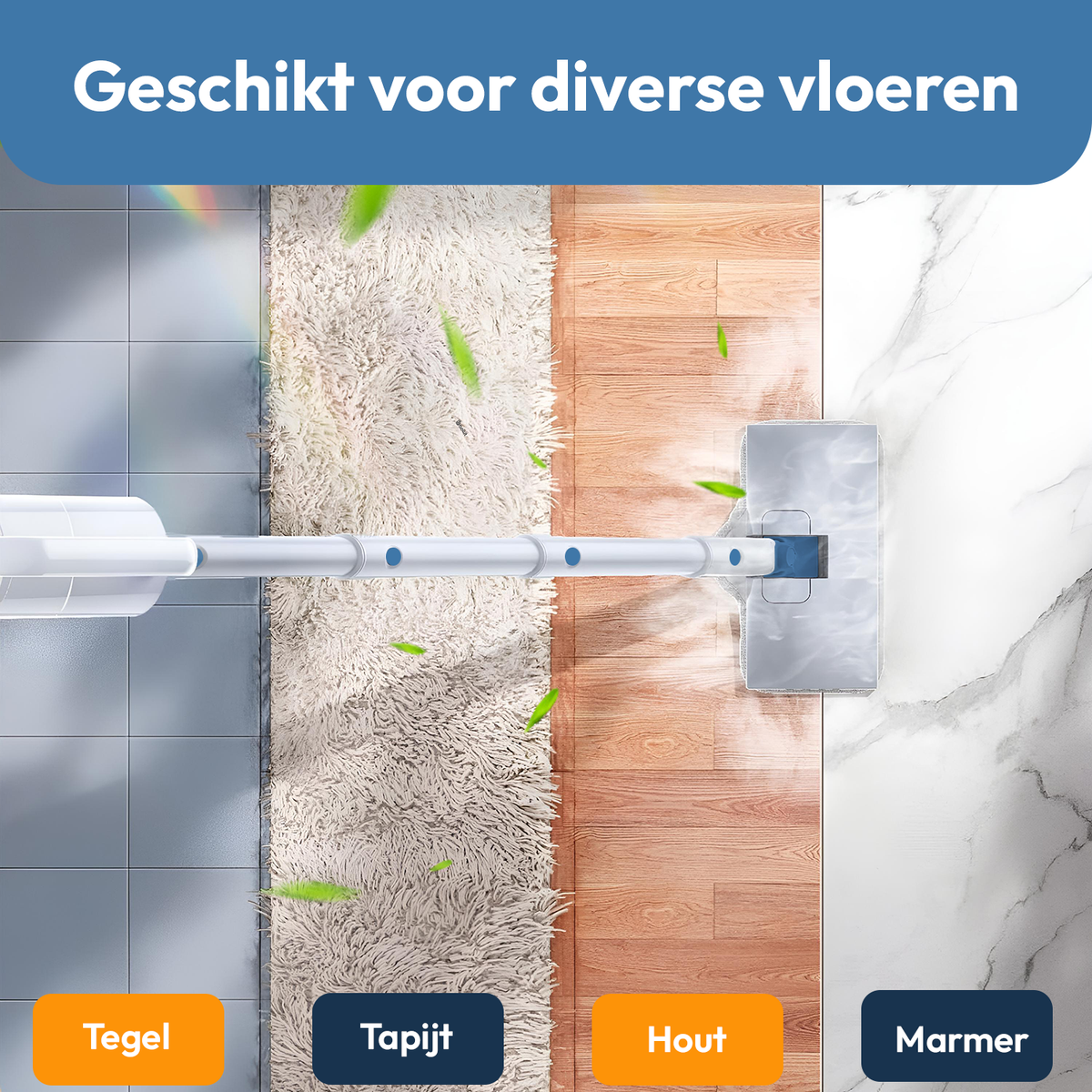 BOLLIT 1550W Stoommop