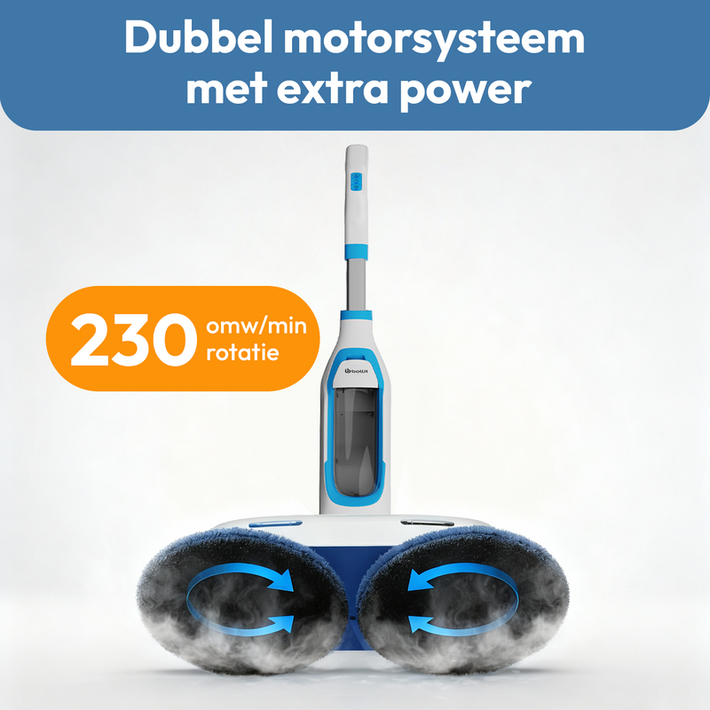BOLLIT 1500W Elektrische Stoomdweil