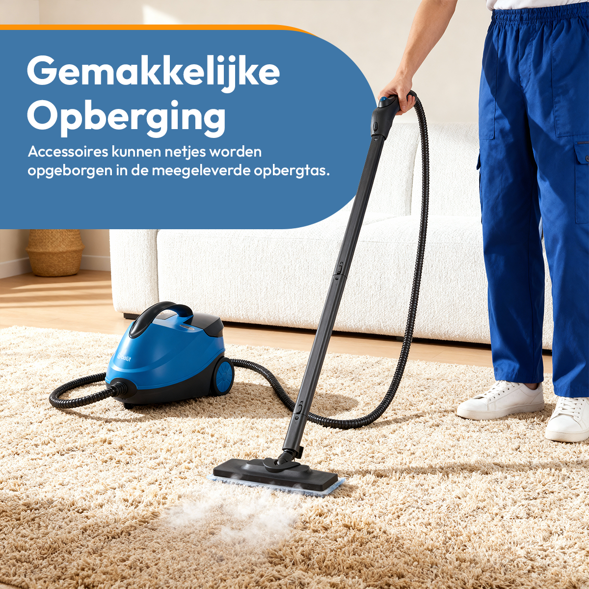 BOLLIT Stoomreiniger PRO 2000W