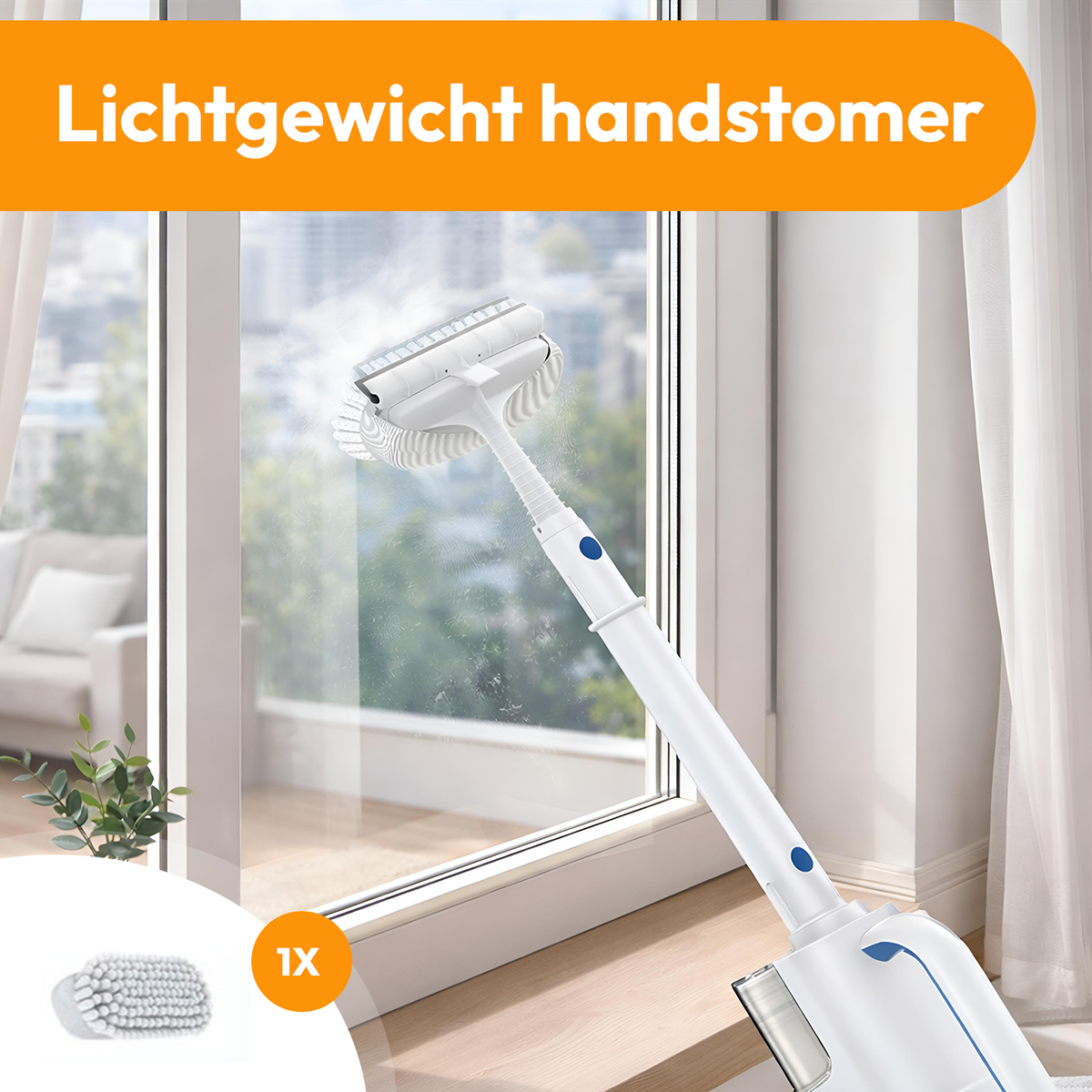 BOLLIT 1550W Stoommop