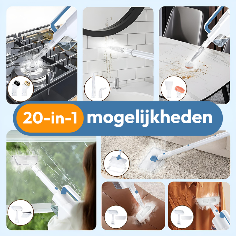 BOLLIT 1550W Stoommop