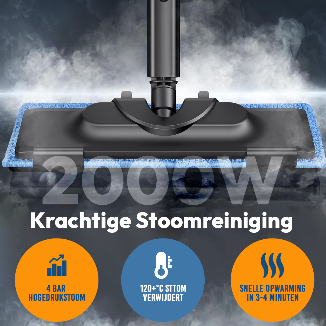 BOLLIT Stoomreiniger PRO 2000W