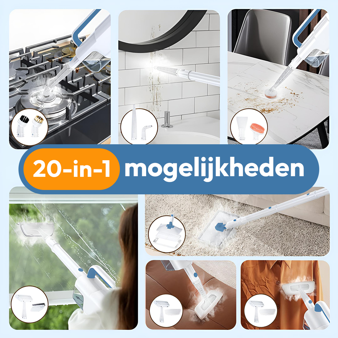 BOLLIT 1550W Stoommop